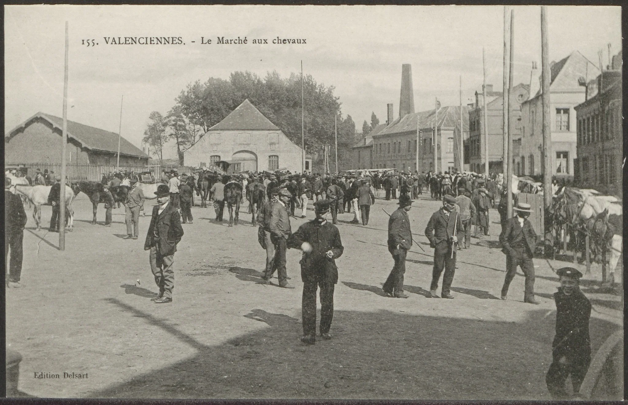 Marché aux chevaux by Photographie originale / Original photograph
