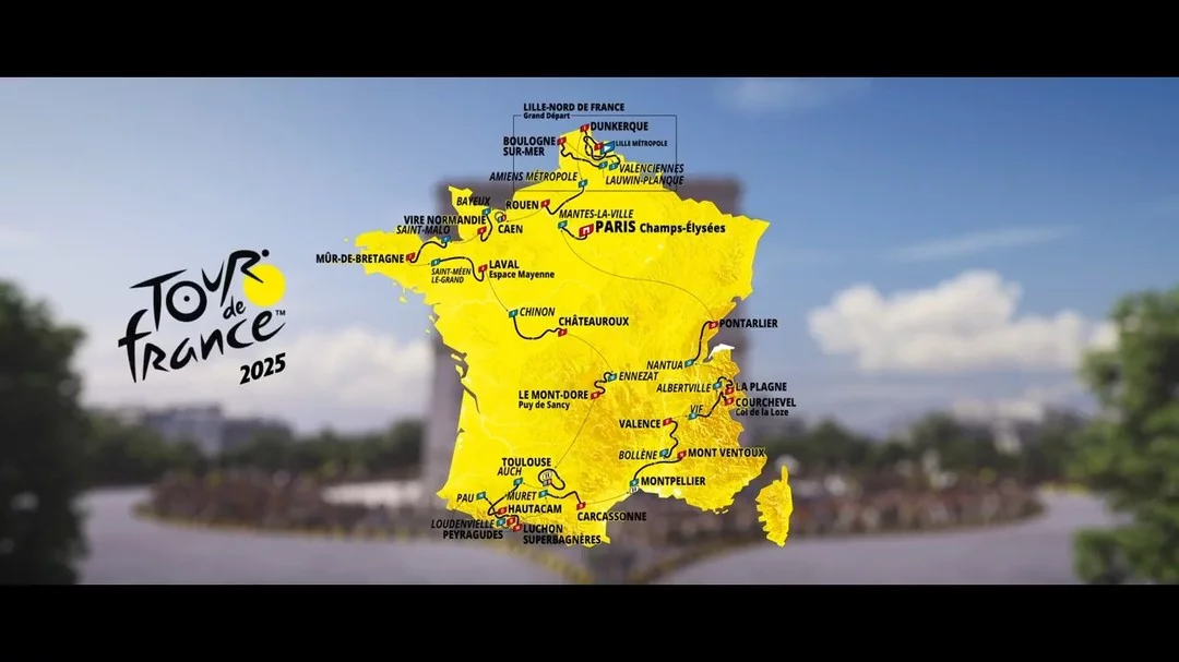 Carte Postale Tour De France 2025 - Départ De Valenciennes