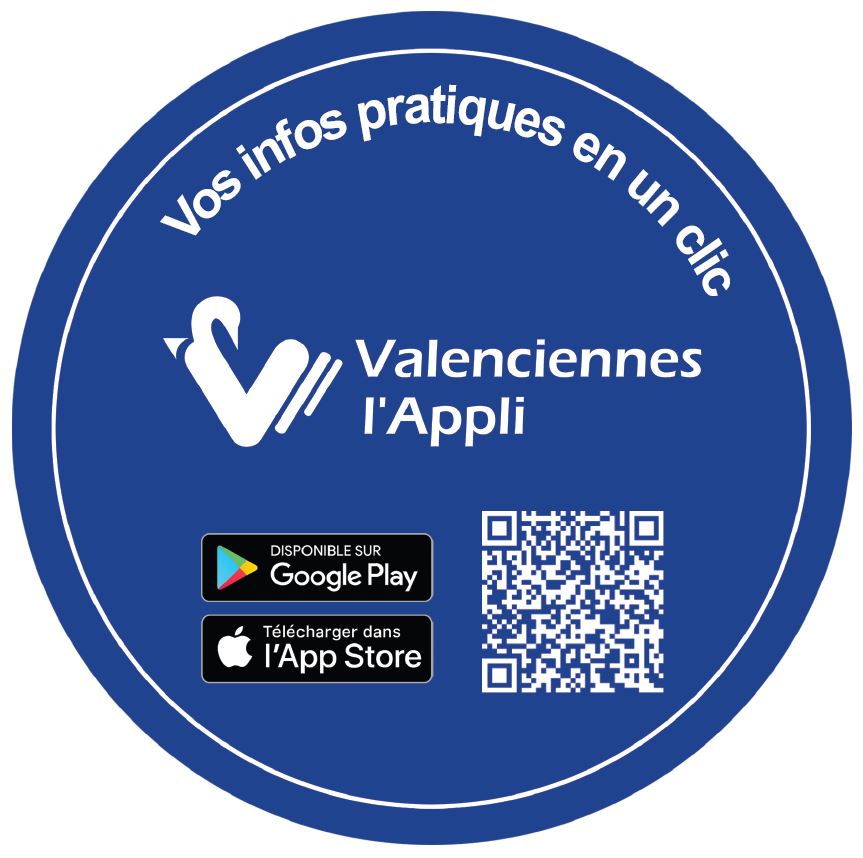 Valenciennes : une appli smartphone 📲 pour profiter de votre ville à 100%
Dans votre poche ou votre sac à main, sur votre mobile, à la maison ou en balade, une application entièrement gratuite est désormais disponible.
👉Vous y trouverez l’ensemble des restaurants et bars, l’agenda des festivités, les commerces, les visites et découvertes,…
ℹ️ Il vous suffit de scanner le QR code ou télécharger l’appli sur iOS ou play store 😉
ℹ️ Des bornes sont également disponible en ville 😉👇