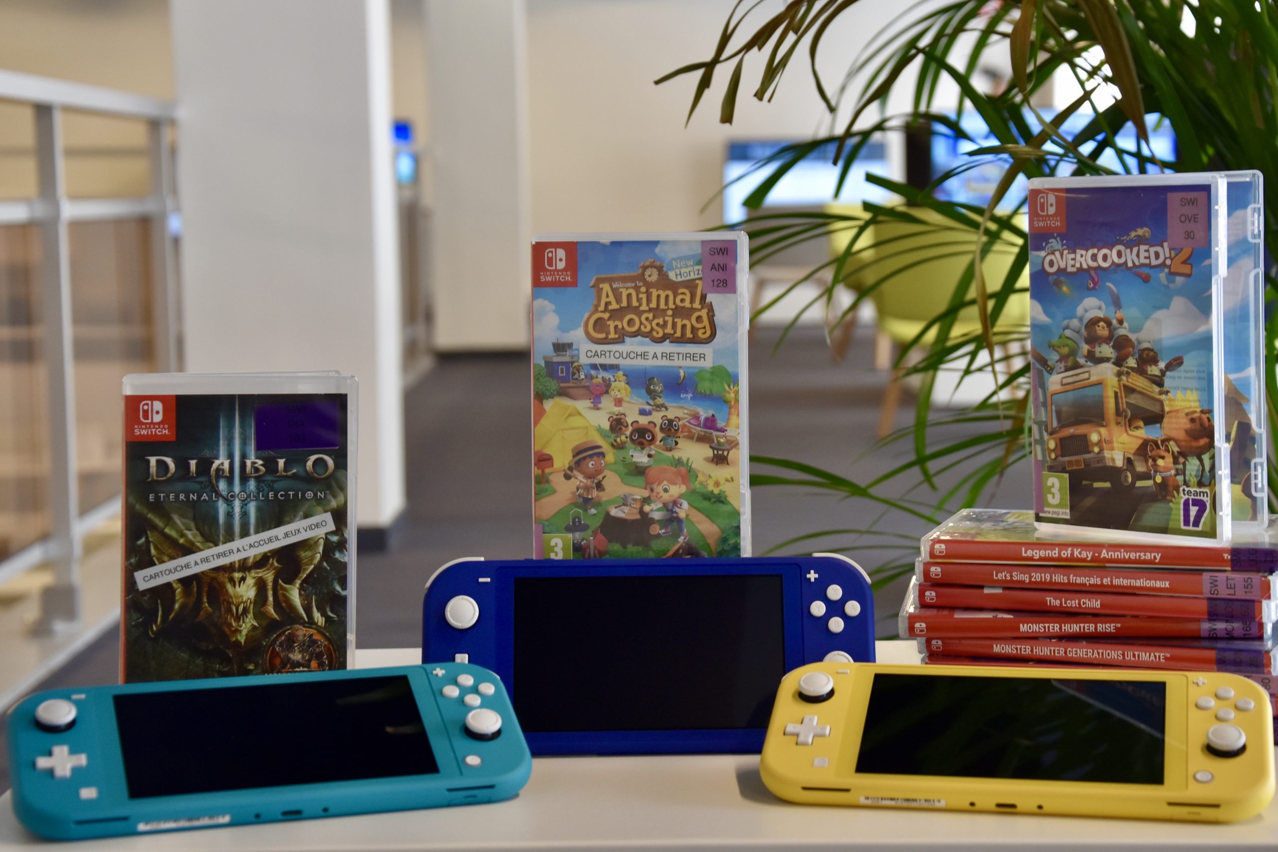 Empruntez une switch !
