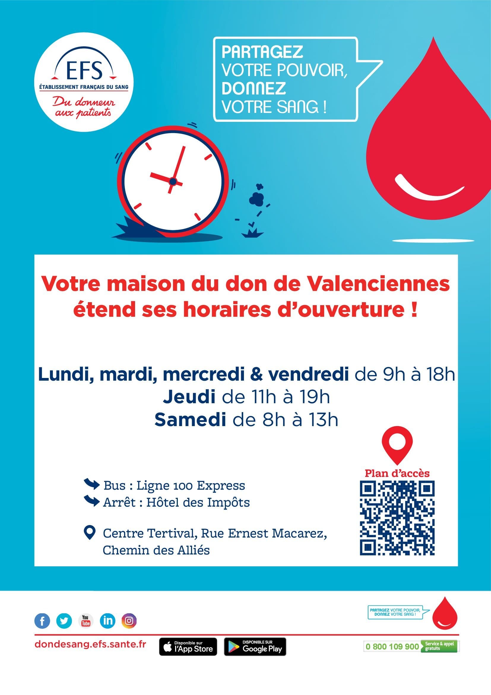 L’Etablissement français du sang, en état d’urgence vitale, appelle aux dons avant les vacances