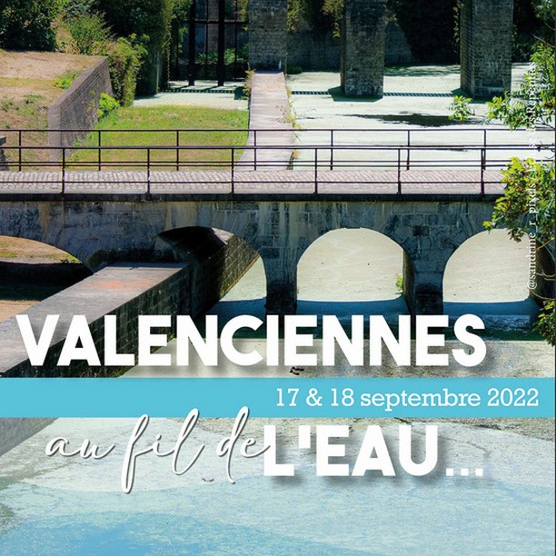 L’édition 2022 des journées européennes du patrimoine mettra à l’honneur l’ « Eau », l’un des éléments fondateurs de notre cité. 
A la confluence de l’Escaut et de la Rhônelle, Valenciennes est en effet bâtie sur bien des rivières enfuies ou oubliées.
Au programme 👉animations, ateliers, expos, conférences, …
Venez (re)découvrir de manière ludique l’Histoire de Valenciennes, la Ville aux 14 rivières. 
Retrouvez toutes les informations sur notre site 😉
#JournéesEuropéennesDuPatrimoine
#valenciennes #valenciennesmetropole #valenciennestourismeetcongres #valenciennesaufildeleau