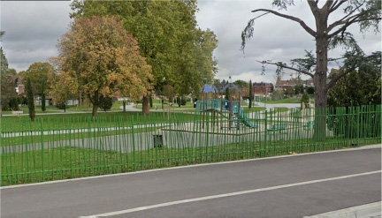 Remplacement de l’aire de jeux Parc des Prix de Rome