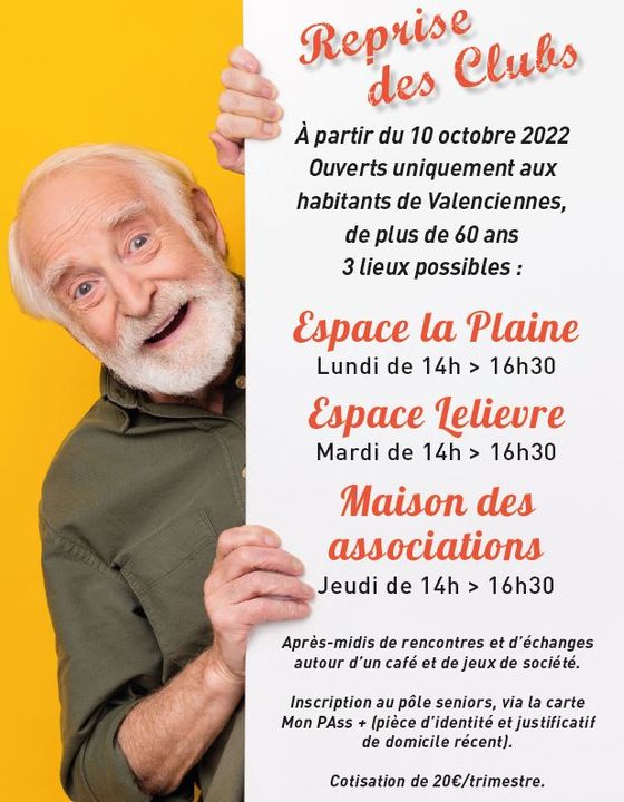 [INFOS] 💙 A nos seniors 💙
📌Sortez vos agendas ! et notez la date du lundi 10 octobre. 🤩😉 C’est la reprise de vos clubs 🤩😉
+ d’infos 👇