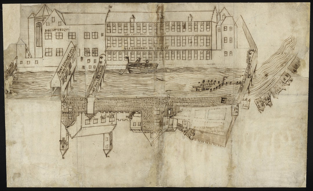 [Le mardi c’est archive ! ]
Plus que quelques jours pour vous immerger dans l’exposition « Valenciennes, fille de l’Escaut et de la Rhonelle » présentée à la Médiathèque Simone-Veil.

Illustration : Plan cavalier du Collège des jésuites [l’actuelle Médiathèque Simone-Veil ] traversé par l’Escaut, 17e siècle (GG 1 41)

#valenciennes #valenciennesmetropole #archives #culture #histoire #lemardicarchive