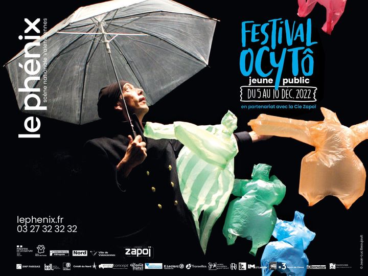 [NOUVEAUTE] Le Phénix scène nationale Valenciennes pôle européen de création et la Cie Zapoï vous dévoilent la programmation du tout nouveau festival OCYTÔ consacré au très jeune public. 
▶️Au programme : rencontres, marionnettes, danse,…
▶️1er RDV lundi 5 décembre à 14h.
+ d’infos 👉 https://www.lephenix.fr/projects/rencontres-creation-tres-jeune-public-22-23/