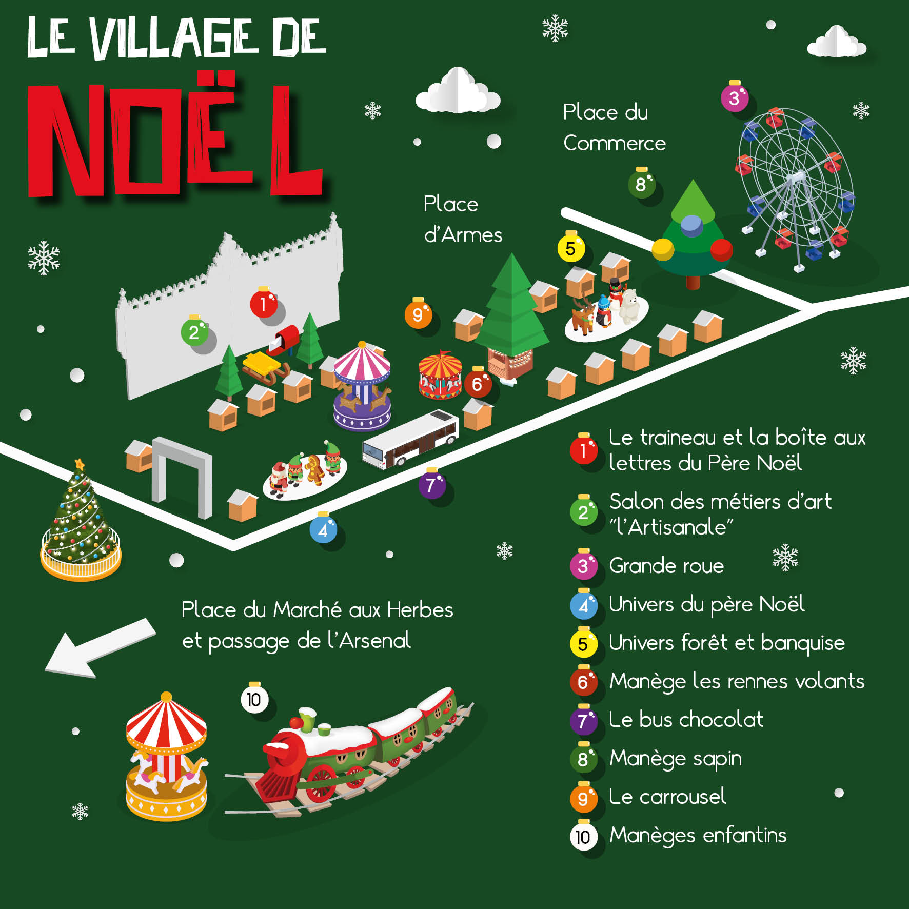 Animations de Noël Ville de Valenciennes
