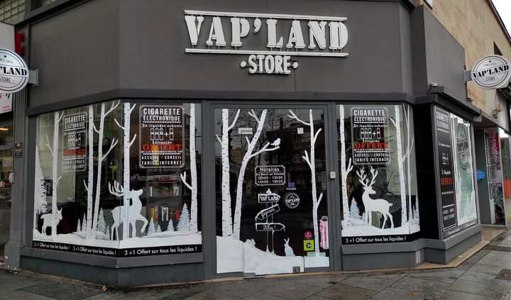 [🎄🎅MON BEAU NOËL A VALENCIENNES🎄🎅] Vos commerçants contribuent eux aussi à la magie de Noël en décorant leurs vitrines par l’artiste-peintre Camille Les Ateliers de Camille. 
Petit aperçu 😉🤩 C’est parti 👇