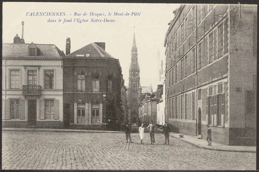 [Le mardi c’est Archive ! ]

Le Mont-de-Piété et l’église Notre-Dame du Saint-Cordon vers 1910
Cartes postales du début du XXe siècle.

#valenciennes #valenciennesmetropole #archives #culture #histoire #lemardicarchive