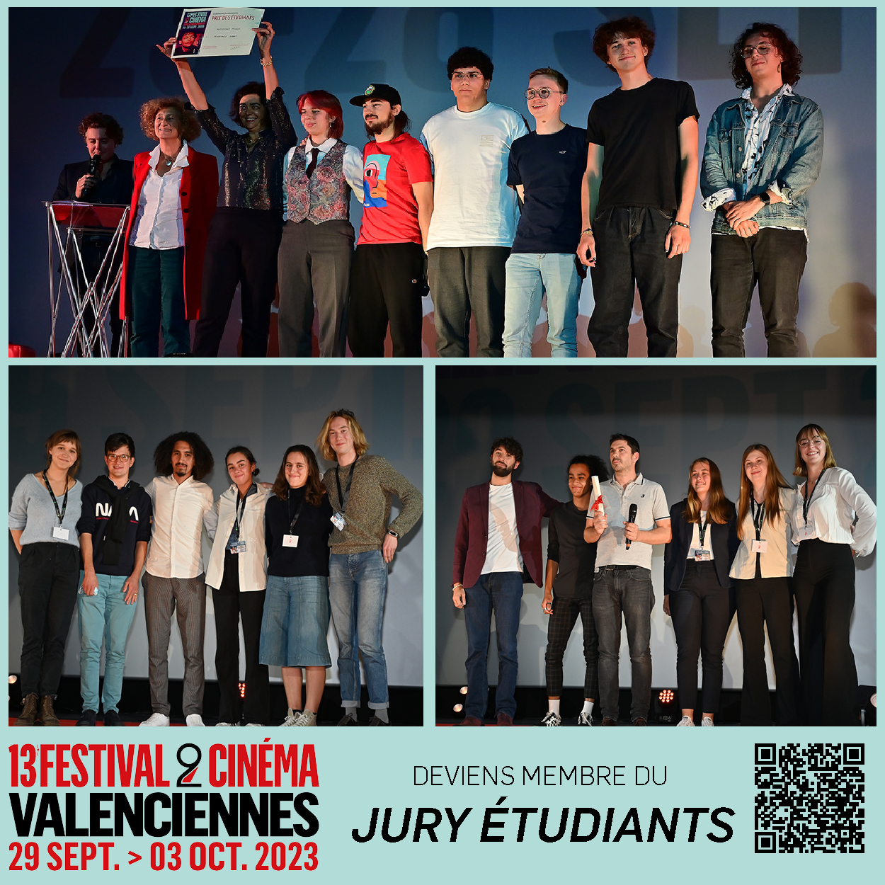 Festival 2 Valenciennes : Deviens membre du jury étudiants