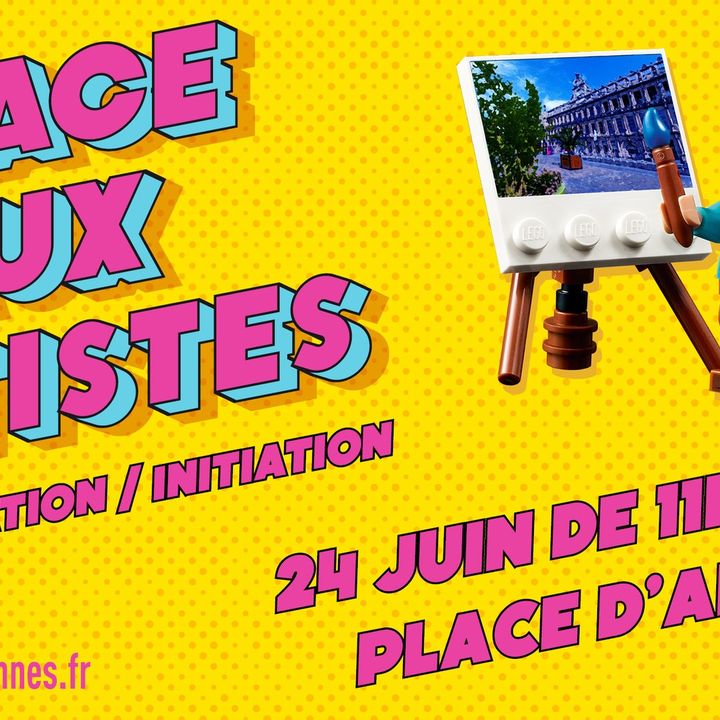 [AGENDA] Et si la place d’Armes, le temps d’une journée prenait des allures de l’incontournable place du Tertre à Montmartre ?
🖌Le samedi 24 juin de 11h à 19h, venez à la rencontre des artistes locaux, certains exposeront leurs oeuvres, d’autres se laisseront aller à la création.
👉Et vous, pourquoi pas vous initier ?😉
👉Et peut-être aussi profiter un temps de la beauté de l’Art, installés aux terrasses des cafetiers de la place, devant une boisson rafraichissante, le spot est parfait ! 
ℹ️  https://fb.me/e/2VwldPJyJ