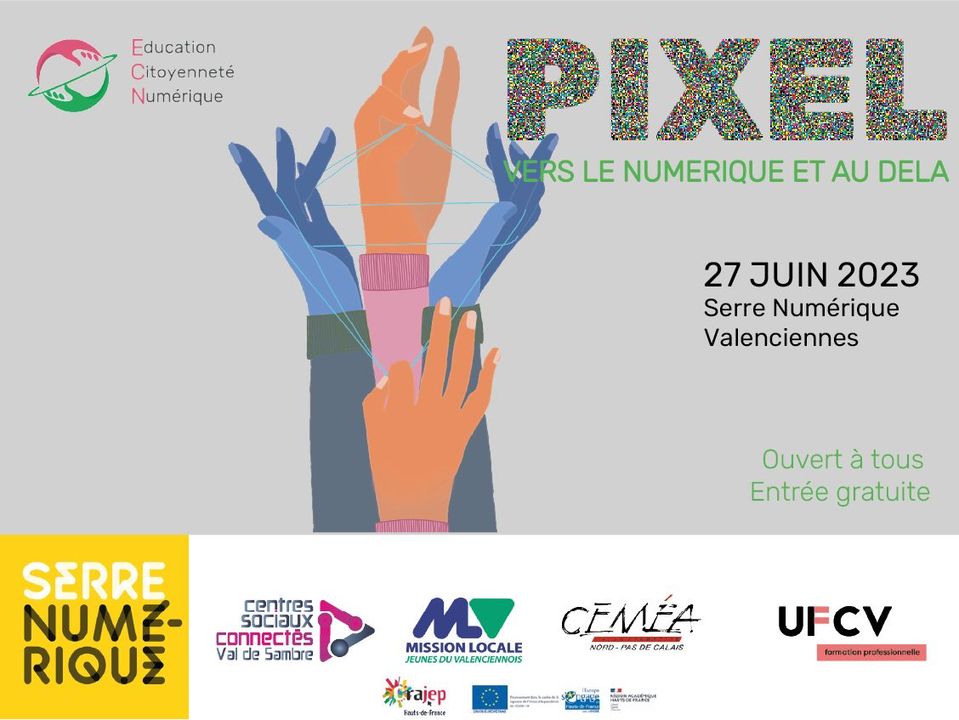 [EVENEMENT] 🆕Événement numérique ! Le Crajep Hdf vous donne RDV ce mardi 27 juin pour participer à l’événement PIXEL.
▶️Au programme : des ateliers autour du numérique (formation, emploi, loisirs), des conférences, des débats, des jeux,… 
ℹ️ RDV mardi 27 juin – de 9h45 à 16h30 à la Serre Numerique
+ d’infos 👇