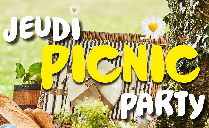 [JEUDI PICNIC PARTY🌼] 🤩🤩 RDV à 19h parc des prix de Rome, pour partager un moment convivial en famille, entre amis. 
😉🥙🥪 A Valenciennes le jeudi c’est pique-nique 😉🥙🥪