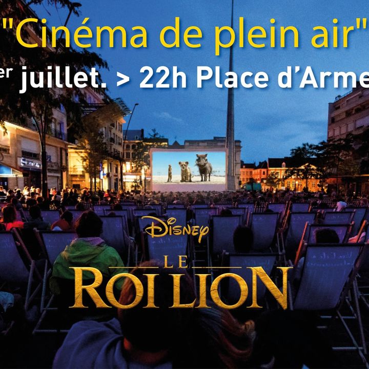 Le cinéma de plein air fait son grand retour. Samedi 1er juillet, la place d’armes se transforme en salle de ciné.
À l’affiche, un film à (re)découvrir : Le roi Lion (le film), début de la séance à 22h.
ℹ On vous attend avec le sourire😁, vos rires🤣🤣, n’oubliez pas vos pop corn 🍿🍿, nous on vous prête les transats et on a commandé de soleil🌞
https://fb.me/e/681syOEGY