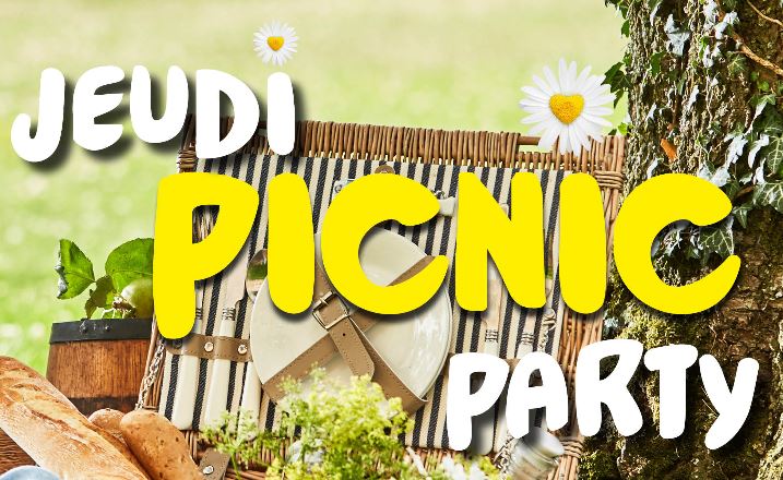 [CE SOIR] 2 places, 2 ambiances 🤩
👉PASSION DANSE – RDV place d’Armes à 19h avec MC Latino qui vous propose jusqu’à 22h, 2 initiations : Kizomba et Bachata. 2 DJ : DJ SHINIZ et DJ MATT

👉JEUDI PICNIC PARTY 🤩 – RDV à 19h parc des prix de Rome. 

❗️❗️ A l’heure ou nous rédigeons ce post, les deux événements sont maintenus, les conditions météorologiques devraient être clémentes ce soir ❗️❗️