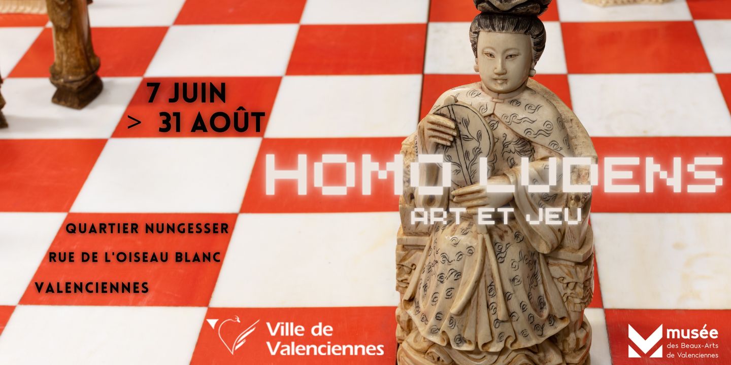 [🎲EXPO🎲]☀️😎 Découvrez l’expo Homo Ludens lors d’une visite guidée ou d’un après-midi jeux ! De quoi faire de l’art un jeu d’enfants 😏 Et tout est gratuit 🤩
📅 Visites guidées : 22 et 29 juillet à 11h
RDV au Monument à Nungesser – Gratuit, sans réservation
📅 Après-midi jeux : 26 juillet, 23 et 30 août, de 15h à 18h
Restaurant l’Atelier de Nungesser, 260 rue François Coli, Valenciennes – Gratuit, sans réservation