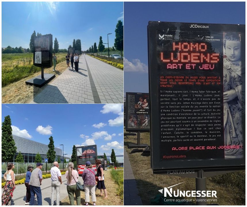[🎲EXPO🎲]☀️😎 RDV samedi 29 juillet pour assister à la dernière visite guidée de l’expo Homo Ludens 😏 
📅 Visites guidées : 29 juillet à 11h
RDV au Monument à Nungesser – Gratuit, sans réservation
