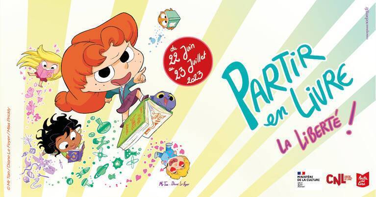 Partir en livre à Valenciennes ! C’est déjà la fin 🥲
En juillet, la Médiathèque Simone Veil – Valenciennes et le Centre Culturel L’Odyssée Valenciennes vous ont proposé des animations gratuites autour du livre et du thème de cette année : la liberté !
👉Votre dernier RDV, mercredi 26 juillet au parc Désandrouin de 10h à 12h, pour écouter des histoires contées avec des boîtes à comptines et des albums d’Alex Sanders, Pierrick Bisinski, Audrey Poussier et Malika. Pour les enfants jusqu’à 6 ans et leurs parents en accès libre.
ℹ lien de l’événement : https://fb.me/e/1q7KdUTK9
