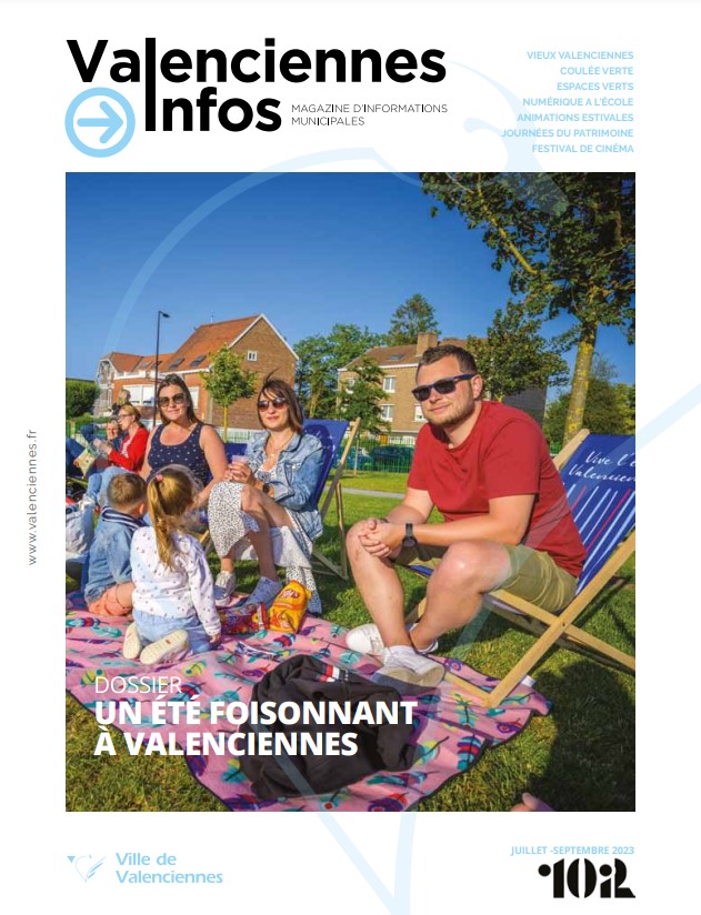 [🗞VALENCIENNES INFOS🗞] Vous pouvez dès aujourd’hui feuilleter la nouvelle édition du Valenciennes infos. Ce numéro est largement consacré à vos nombreux RDV cet été à Valenciennes.
Bonne lecture à tous 😉
👉https://www.calameo.com/ville-de-valenciennes/read/005386621122d9a0ed2e3