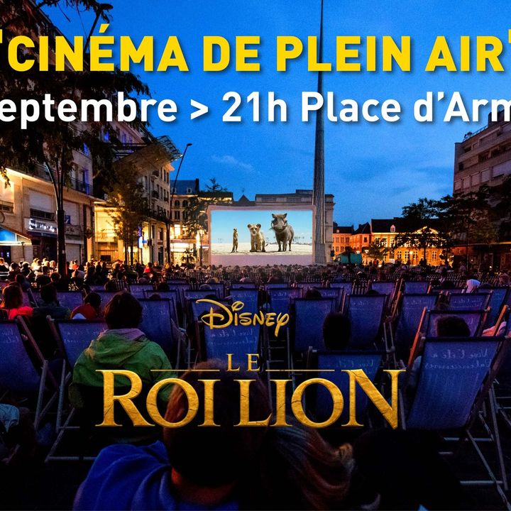 Le cinéma de plein air fait son grand retour. Samedi 2 septembre, la place d’armes se transforme en salle de ciné.
À l’affiche, un film à (re)découvrir : Le roi Lion (le film), début de la séance à 21h.
ℹ On vous attend avec le sourire😁, vos rires🤣🤣, n’oubliez pas vos pop corn 🍿🍿, nous on vous prête les transats 😉
https://fb.me/e/RoDfVpQ2