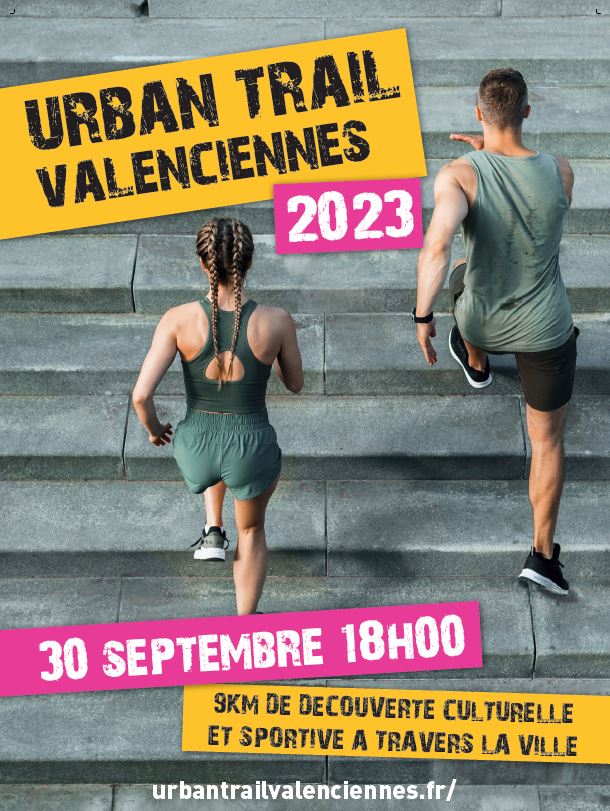 [URBAN TRAIL] revient à Valenciennes 😉👟👟 RDV le samedi 30 septembre prochain ! 
👉Inscrivez-vous vite pour découvrir en courant ou en marchant les plus beaux lieux de Valenciennes, à parcourir en famille ou entre amis !
👉On clique👉 https://urbantrailvalenciennes.fr/