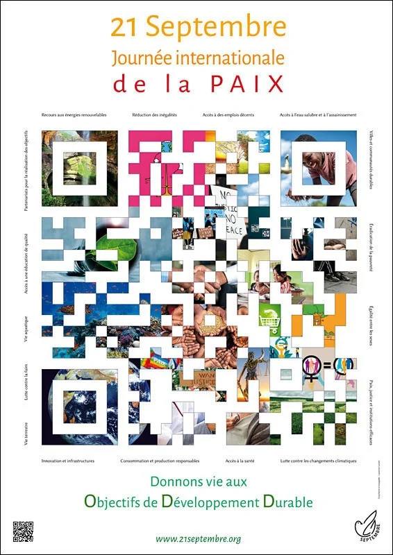 [INFO] Le 21 septembre, la Maison des associations Valenciennes célèbre la journée internationale de la paix. Pour l’occasion, des animations sont organisées en partenariat avec le comité du Valenciennois Mouvement de la Paix et la chorale FA MI MELODY
👉RDV jeudi 21 septembre, salle du Moulin à la Maison des associations Valenciennes
👉Au programme : 
▶️18h30 « Chantons pour la paix », 
▶️Expo à découvrir « La vie sur terre en danger : atmosphère belliqueuse ! », dans le hall de la MDA, du 21 au 27 septembre.
▶️Rassemblement du collectif valenciennois « En marche pour la Paix », samedi 23 septembre de 10h30 à 12h30, place du Commerce à Valenciennes.
ℹ️ Ces animations sont gratuites et ouvertes à tous 😉