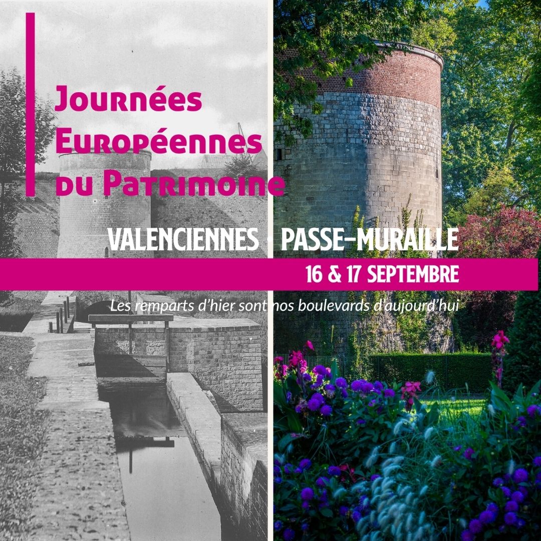 Les Journées Européennes du Patrimoine 

Cette quarantième édition des journées européennes du patrimoine à Valenciennes aura pour thème les remparts !

Ces deux journées seront l’occasion de (re)découvrir l’histoire des fortifications qui ont entouré Valenciennes entre l’Antiquité et la fin du 19ème siècle. 

Une programmation exceptionnelle animera la ville les 16 et 17 septembre. Retrouvez la programmation dans l’agenda du site www.valenciennes.fr

#valenciennes_maville #journeeseuropeenesdupatrimoine #patrimoine #culture #remparts