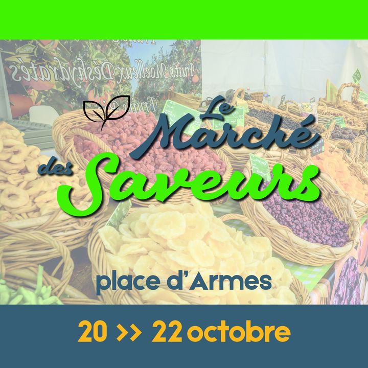 [🧇🍏🍐] Le marché des saveurs est de retour !
RDV dès ce matin jusqu’au 22 octobre pour faire vibrer vos papilles.
👉Au programme, des stands seront installés sur la place d’Armes, vous pourrez ainsi découvrir les produits des régions de France : dégustations, animations, ventes,…
+ d’infos 👉https://www.valenciennes.fr/agenda/le-marche-des-saveurs/ 😉