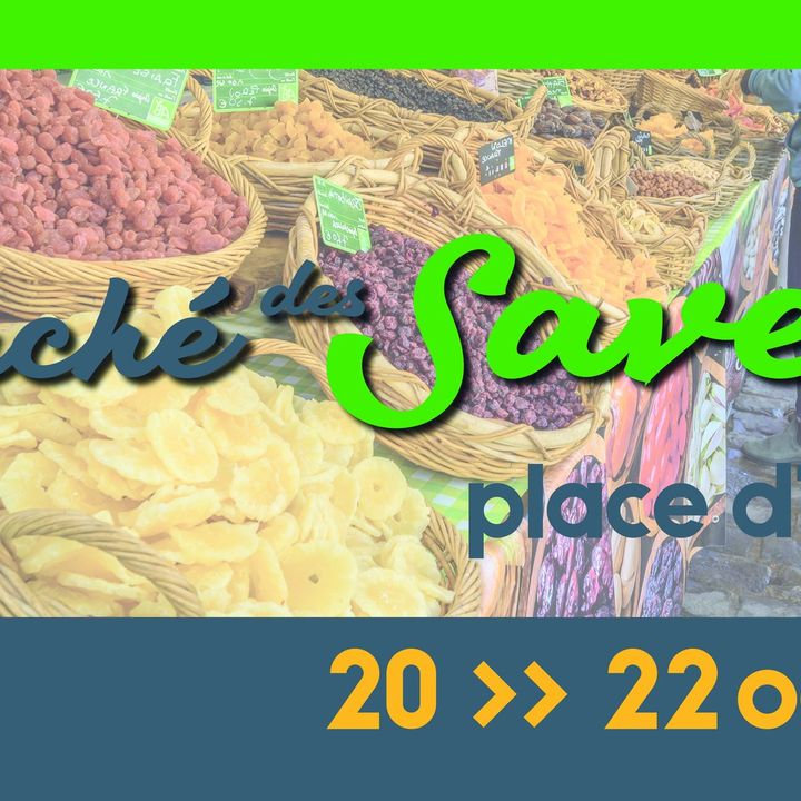 [😋🧀🍫😋] Le marché des saveurs est de retour ! 🤩
▶️RDV du 20 au 22 octobre pour faire vibrer vos papilles 😋.
Au programme, des stands seront installés sur la place d’Armes, vous pourrez ainsi découvrir les produits des régions de France : dégustations, animations, ventes,… 
https://fb.me/e/1Nwr84psUR
