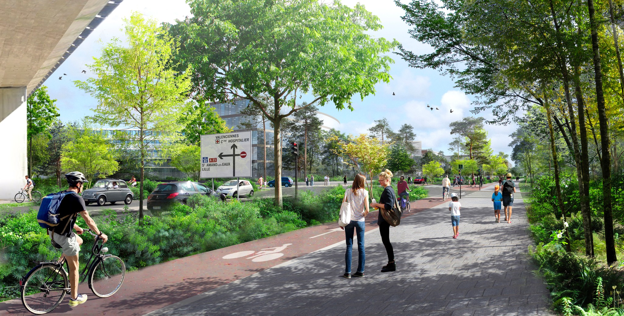 Démarrage de la phase 1 des travaux de la restructuration de l’Entrée Nord à Valenciennes
