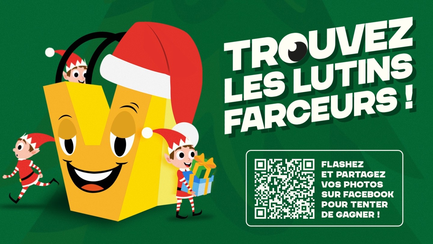 Cette année, du 1 Décembre au 24 décembre 2023, la Fédération des Boutiques de Valenciennes organise un concours photo !

Le principe est simple : si vous découvrez une bêtise des lutins farceurs dans l’une des vitrines ou à l’intérieur des boutiques de la fédération, photographiez-les et postez votre photo en suivant le QR Code présent dans la vitrine !