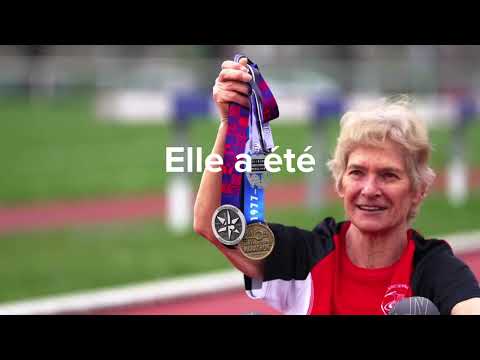 Roselyne LELEU, porteuse de la flamme paralympique