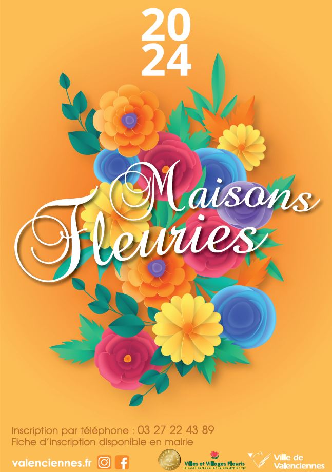 [VALENCIENNOIS] Séduisez-nous avec des 🌸💐, fleurissez et embellissez vos façades et vos balcons 🍓🍏🥕 !
Le concours des maisons fleuries distingue deux catégories :
🌺 les maisons avec jardinet ou jardin ;
🌺 l’espace sans terre, façade et pas de porte où le fleurissement peut être hors-sol (jardinières), de pleine terre (plantes grimpantes) ou en pied de mur.
👉N’hésitez pas à vous inscrire pour l’édition 2024 de ce concours 😉 !
🌺🌺Des récompenses sont offertes aux lauréats🌺🌺
 Cette année, les inscriptions sont ouvertes jusqu’au 31 mai.
ℹ+ d’infos et bulletin d’inscription 👉 https://www.valenciennes.fr/concours-de-maisons-fleuries-2024/