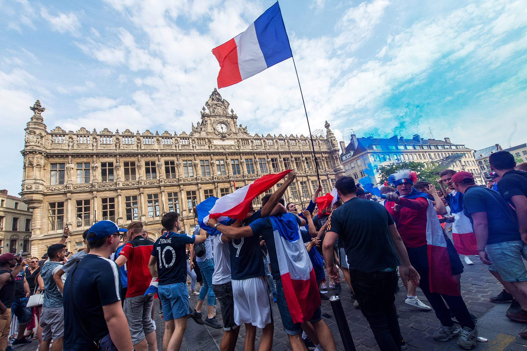 Retransmission sur écran géant du quart de finale de l’Euro 2024