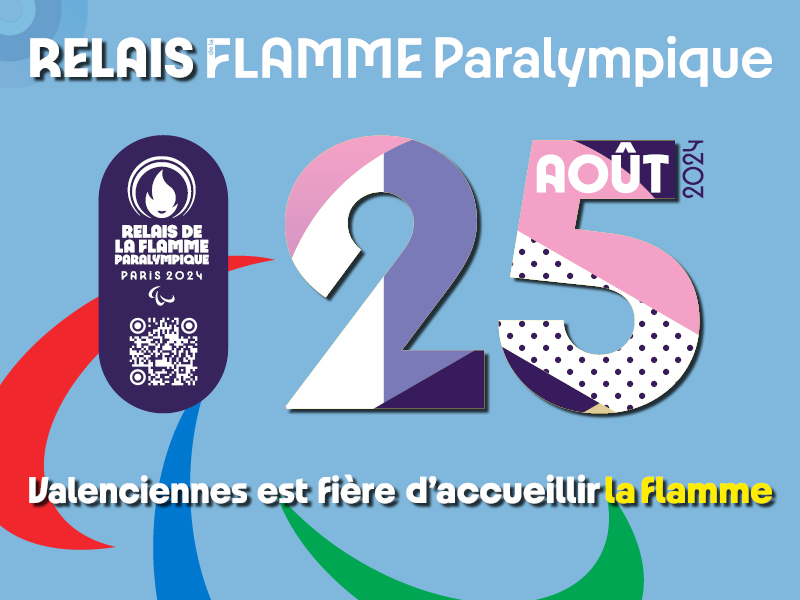 Passage de la flamme paralympique