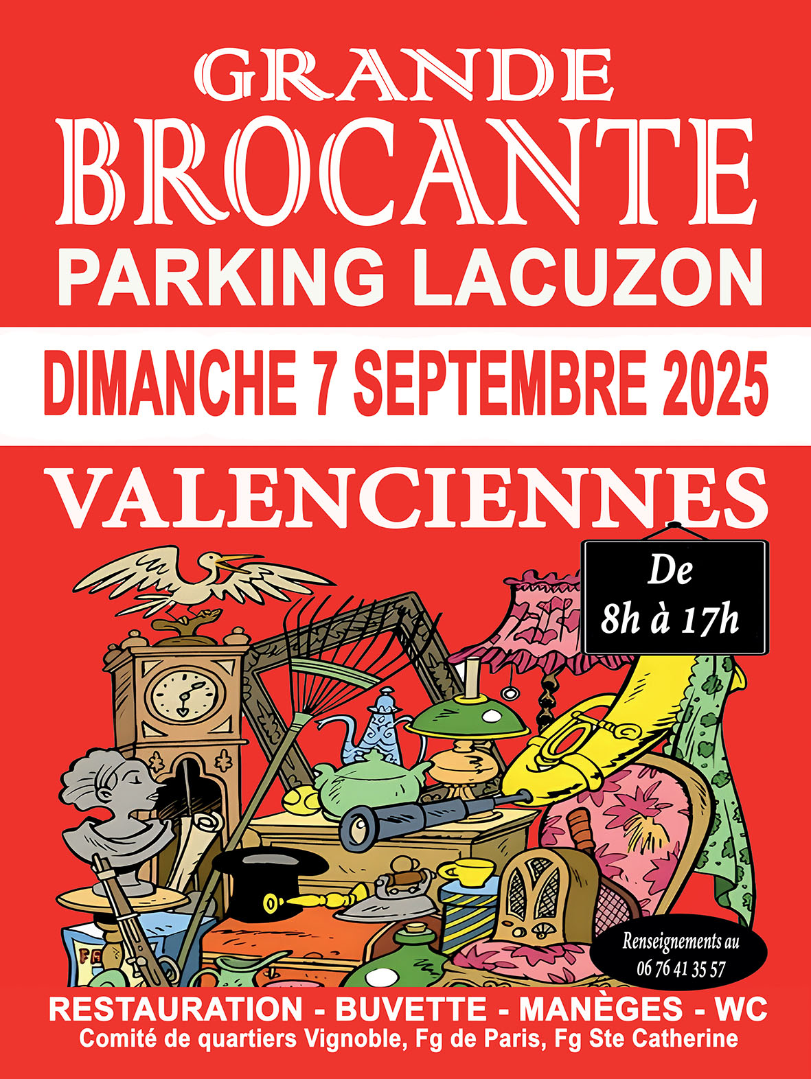 Brocante du parking Lacuzon