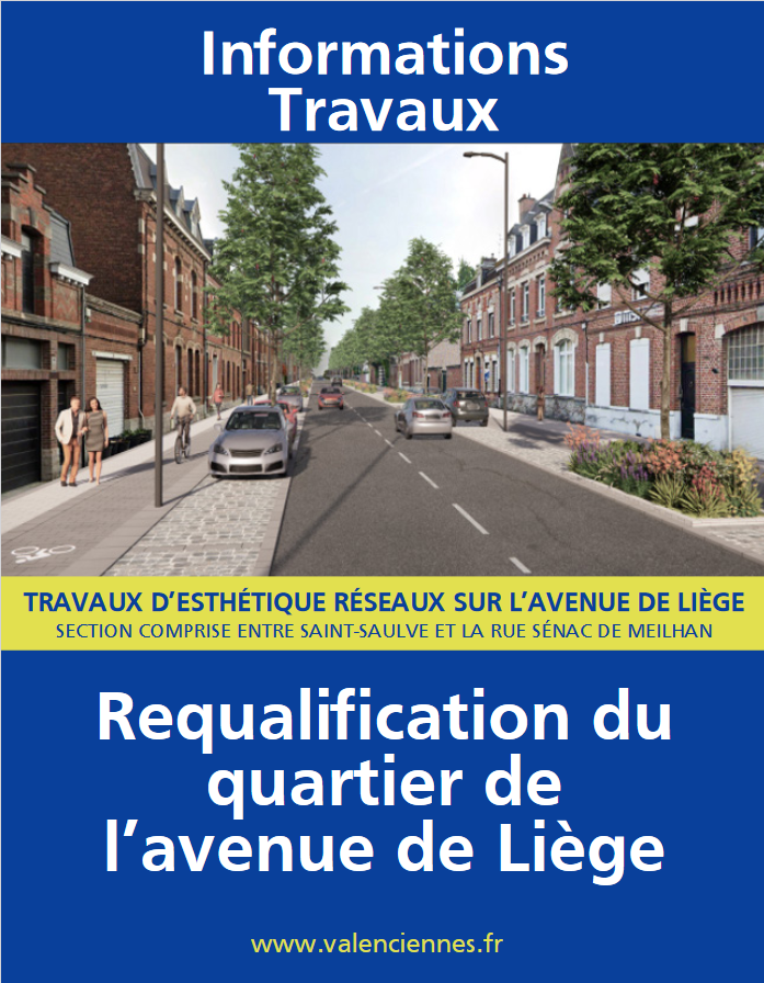 Infos riverains : Travaux d'esthétique réseaux sur l'avenue de Liège