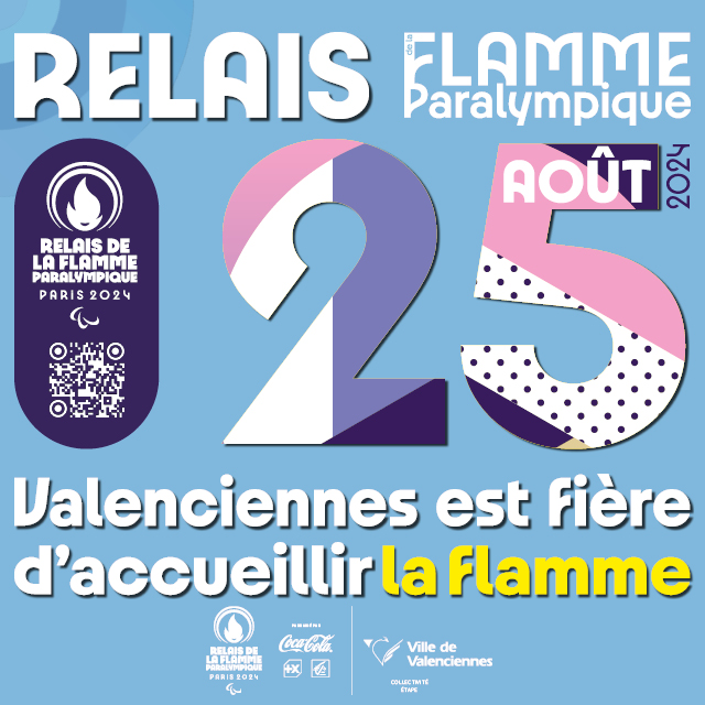 🔥 J-20 avant le passage de la flamme paralympique !

Retrouvez le déroulé de cette journée sur https://terredesports.valenciennes.fr/relais-de-la-flamme/village-de-la-flamme/

#Paris2024 #relaisflammeparalympique #relaisflamme2024 #jeuxparalympiques2024