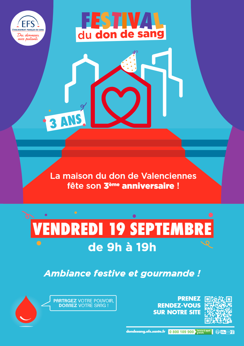 La maison du don de Valenciennes fête son 2ème anniversaire