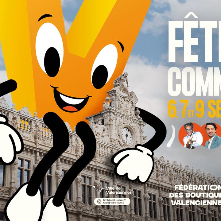 [🤩🏃🎉] Les 6, 7 et 9 septembre, c’est la fête du commerce à Valenciennes ! N’oubliez pas votre RDV des bonnes affaires 🤩
+ d’infos 👉 https://fb.me/e/7k6aDHCfq