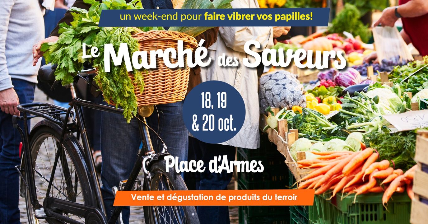 [JOUR J 😋🧀🍫] Le marché des saveurs vous ouvre ses portes à 9h pour 3 jours de dégustations 😉😋