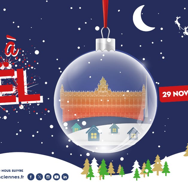 [🎄🎅PLACE A NOEL🎅🎄] 𝗗𝘂 𝟮𝟵 𝗻𝗼𝘃𝗲𝗺𝗯𝗿𝗲 𝗮𝘂 𝟮𝟰 𝗱𝗲́𝗰𝗲𝗺𝗯𝗿𝗲, 𝗹𝗮 𝗽𝗹𝗮𝗰𝗲 𝗱’𝗔𝗿𝗺𝗲𝘀 𝘃𝗮 𝗱𝗶𝘀𝘁𝗶𝗹𝗹𝗲𝗿 𝗹𝗮 𝗺𝗮𝗴𝗶𝗲 𝗱𝗲 𝗡𝗼𝗲̈𝗹.
🎅Au programme : le traditionnel marché de Noël, des décorations féériques, des manèges et des animations chaque week-end.
ℹ Toute la programmation 👇👇 https://fb.me/e/2edNlJuRc
