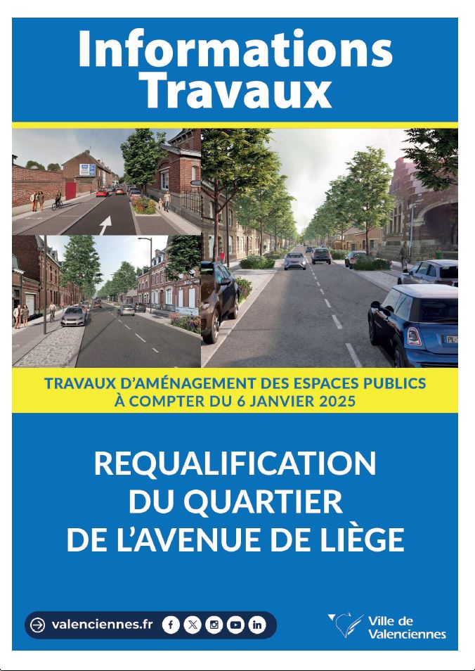 Travaux d'aménagement des espaces publics à compter du 6 janvier 2025