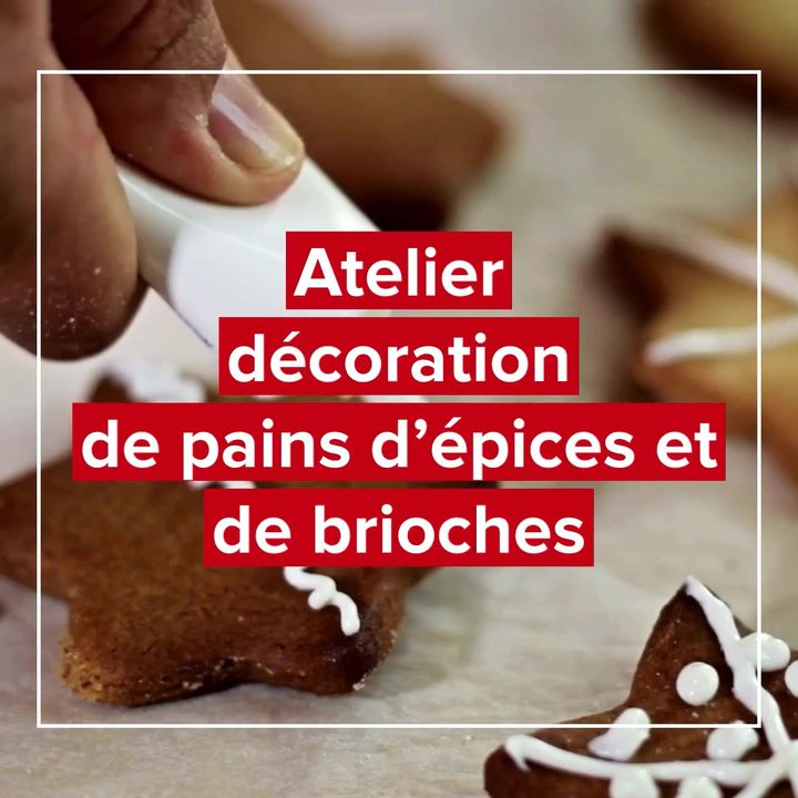 [🎅 PLACE À NOËL 🎅] RDV à 14h sur la place d’Armes, pour participer à l’atelier de décoration de pains d’épices 🫶 😋😉