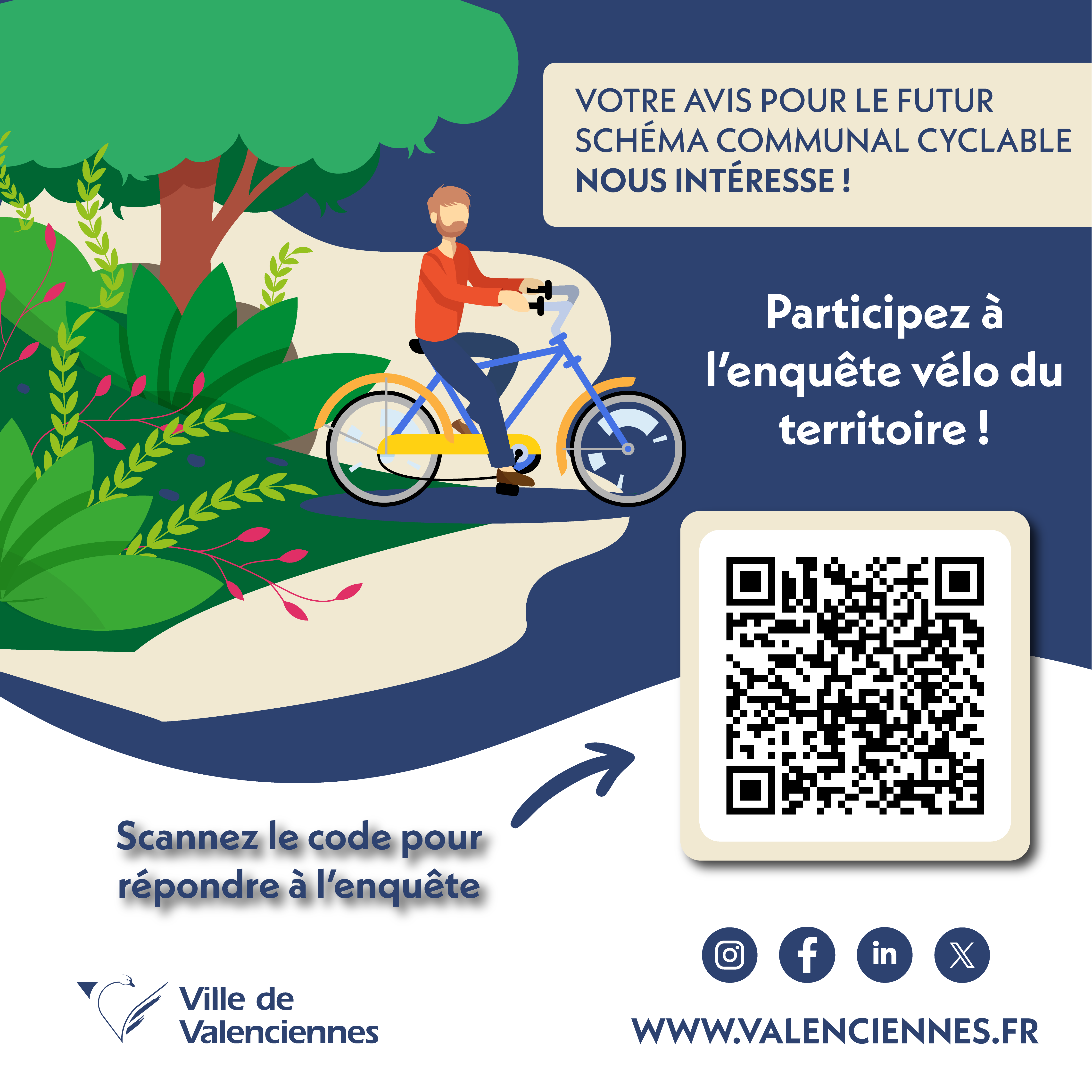 Participez à l’enquête vélo du territoire !