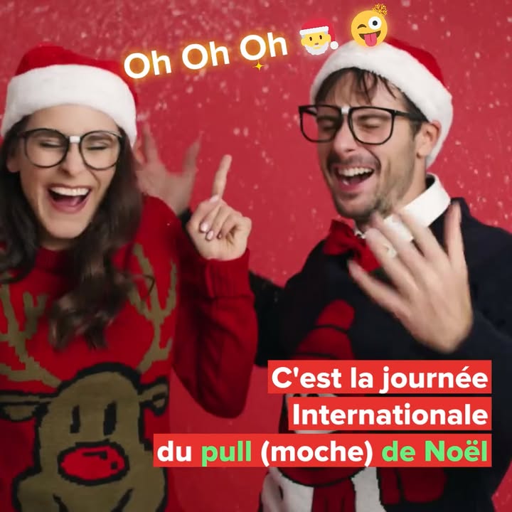 🎄🎅 𝗖’𝗲𝘀𝘁 𝗹𝗮 𝗝𝗼𝘂𝗿𝗻𝗲́𝗲 𝗱𝘂 𝗣𝘂𝗹𝗹 𝗠𝗼𝗰𝗵𝗲 𝗱𝗲 𝗡𝗼𝗲̈𝗹 ! 🎅🎄
Aujourd’hui, c’est l’occasion de sortir les pulls les plus fous et les plus kitsch de votre garde-robe ! 🌟✨ Que ce soit avec des rennes, des flocons de neige ou des lumières clignotantes, c’est le moment de célébrer l’esprit festif de manière… unique ! 😜

👕🎁 𝙋𝒂𝙧𝒕𝙖𝒈𝙚𝒛 𝒗𝙤𝒕𝙧𝒆 𝒍𝙤𝒐𝙠 𝙡𝒆 𝒑𝙡𝒖𝙨 𝙙𝒆́𝙟𝒂𝙣𝒕𝙚́ 𝙨𝒖𝙧 𝙣𝒐𝙩𝒓𝙚 𝙞𝒏𝙨𝒕𝙖 : @valenciennes_maville 𝙚𝒕 𝒕𝙖𝒈𝙪𝒆𝙯 𝙫𝒐𝙨 𝙖𝒎𝙞𝒔 ! 🎉