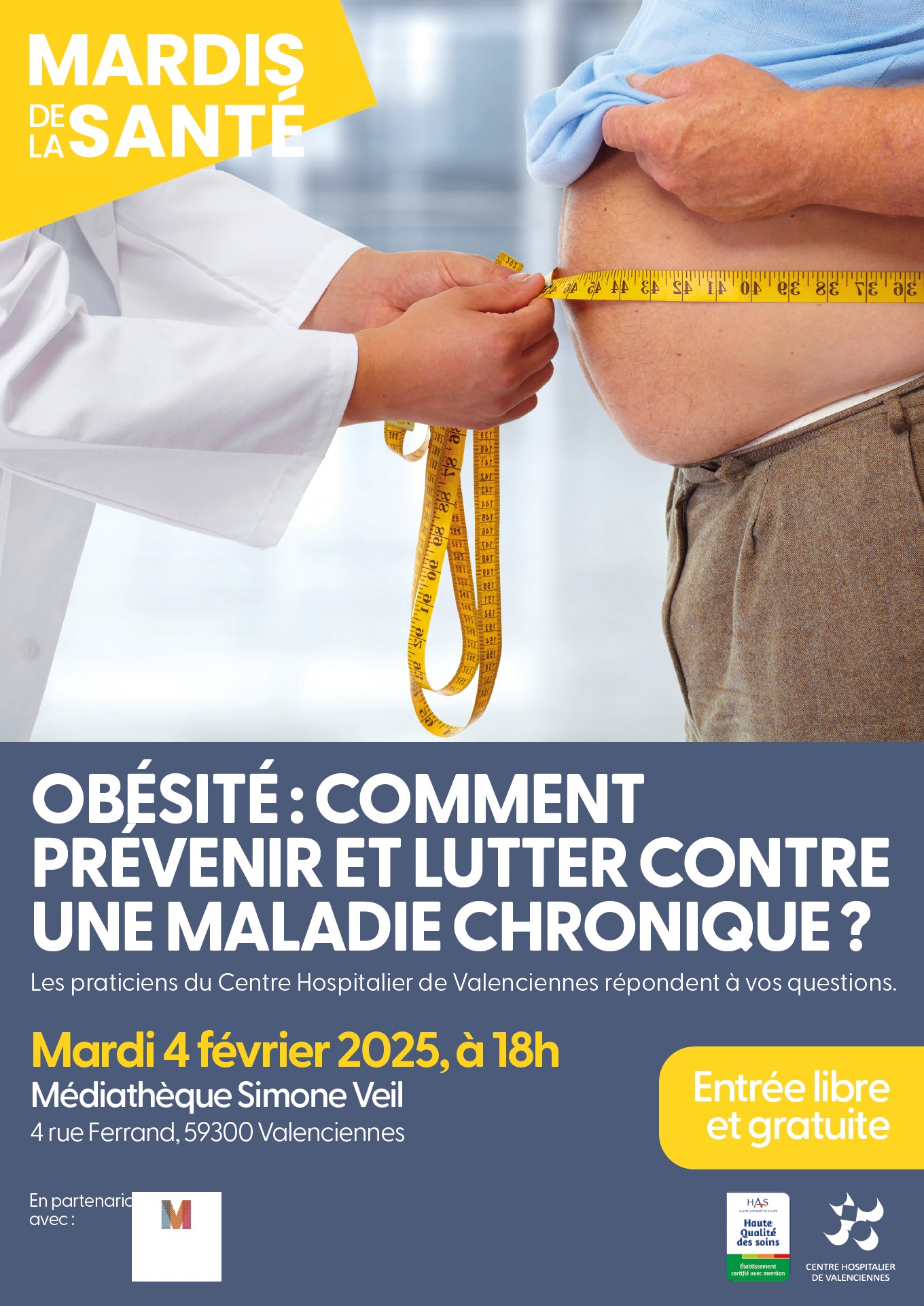 Obésité : prévenir et lutter contre une maladie chronique