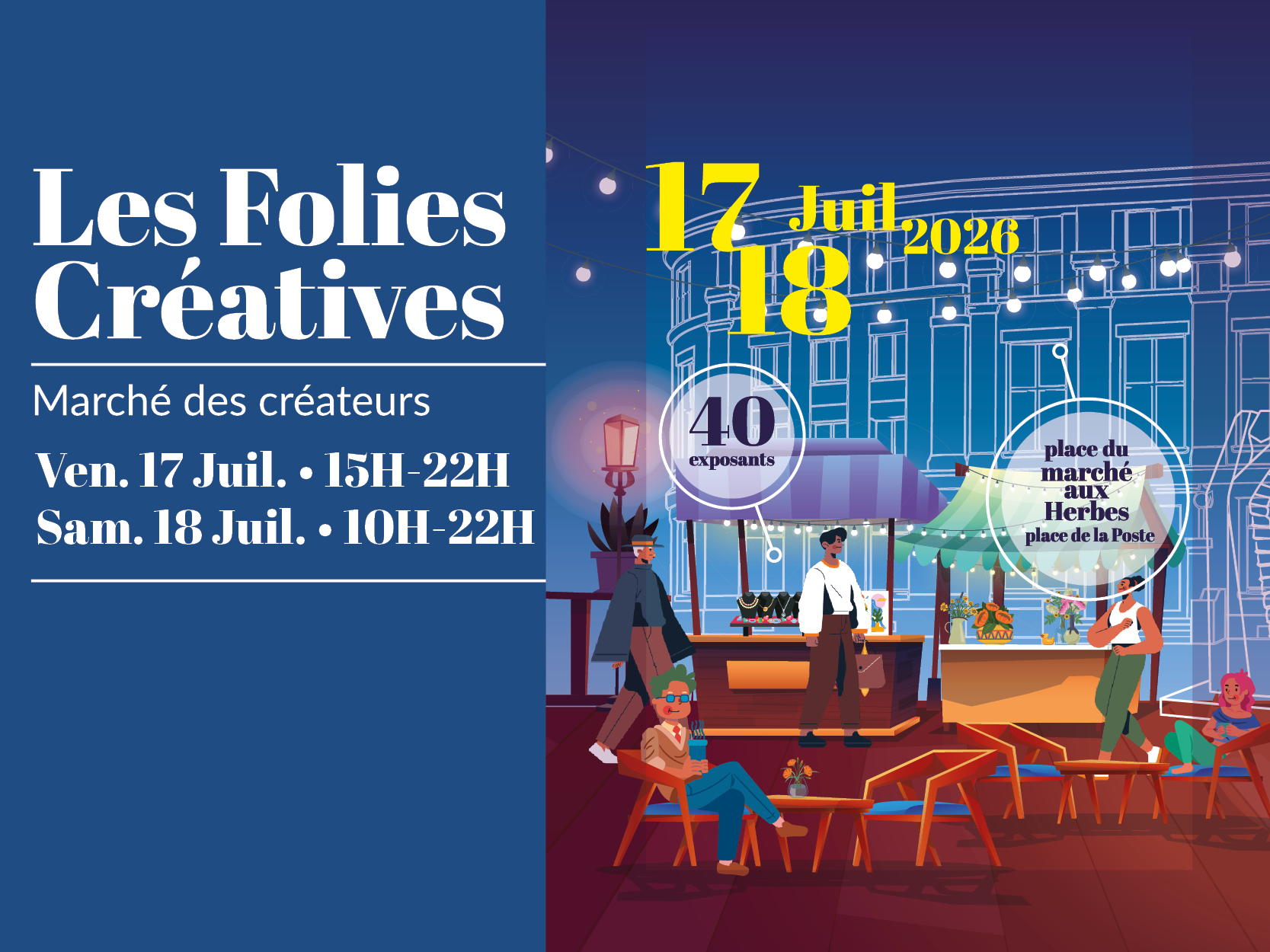 Les Folies Créatives : marché des créateurs