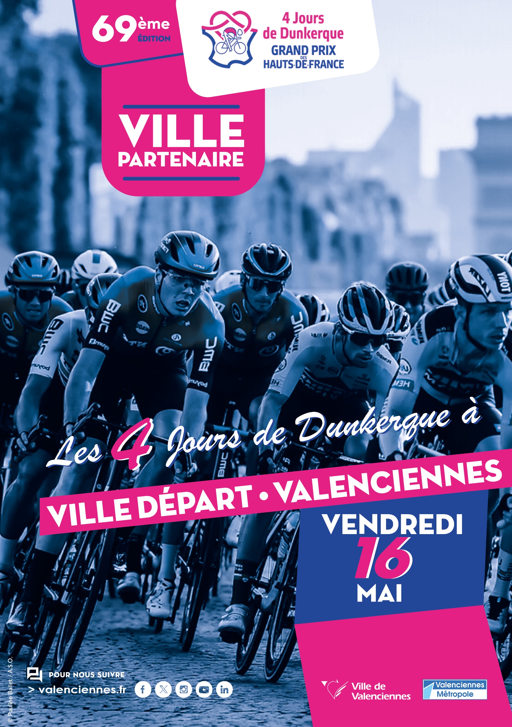 Les 4 Jours de Dunkerque : Une étape exceptionnelle à Valenciennes