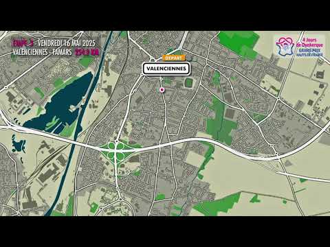 Les 4 Jours de Dunkerque : Une étape exceptionnelle à Valenciennes